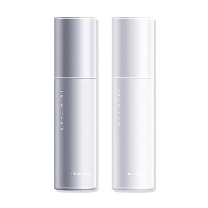 2PCS Makeup Setting Spray for Face,Waterproof Setting Spray for Makeup,Long Lasting Oil Control Finishing Holding Face Mist,Refreshing Hydrating Glossy and Matte Fixing Facial Mist Make Up Set A4-BrightBean Baby