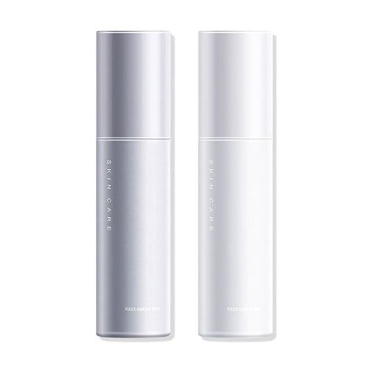2PCS Makeup Setting Spray for Face,Waterproof Setting Spray for Makeup,Long Lasting Oil Control Finishing Holding Face Mist,Refreshing Hydrating Glossy and Matte Fixing Facial Mist Make Up Set A4-BrightBean Baby