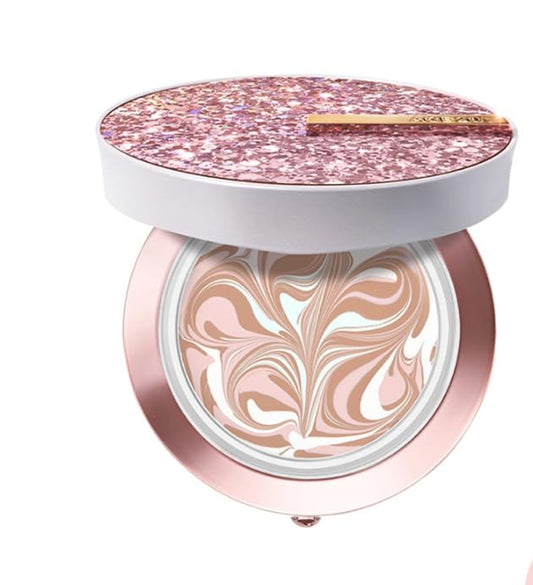 AGE 20's Shining Drop Edition Jericho Rose Essence Pink Pact Pink Latte No.21 Makeup Foundation 1 Refil-BrightBean Baby