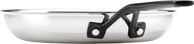 KitchenAid 5-Ply Stainless Steel Frying Pan Set - 8.25" & 10" (Polished)