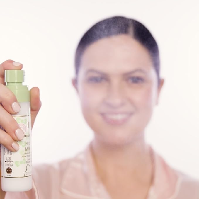 Pixi Beauty + Hello Kitty Milky Mist 2.70 Fl Oz | Hydrating Moisturizer for Dry Skin | Infused with Hyaluronic Acid-BrightBean Baby