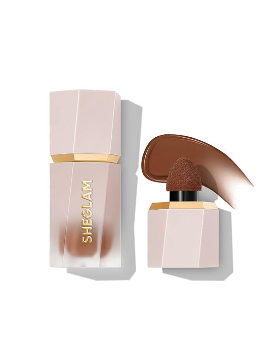 SHEGLAM Sun Sculpt Cool Toned Liquid Contour Stick Long Lasting Cream Bronzer Makeup - Terracotta-BrightBean Baby