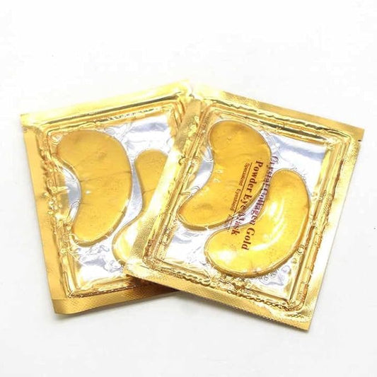 24K Gold Eye Patches (12 Pairs) Collagen, Anti-Wrinkle, Anti-Aging, Beauty & Personal Care, Dark Circles & Puffiness-BrightBean Baby