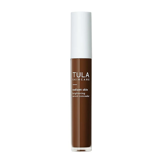 TULA Skin Care Radiant Skin Brightening Serum Concealer - Conceals Dark Circles & Discoloration, Longwearing & Crease-Resistant, Brightens the Appearance of Skin Over Time, Shade 185, 0.18 fl oz.-BrightBean Baby