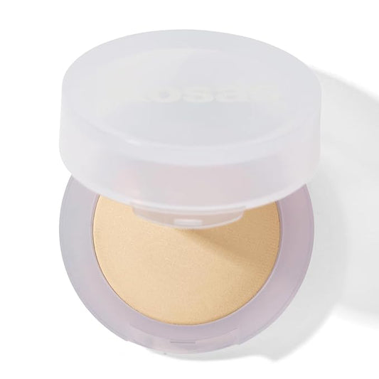Kosas Mini Cloud Set Face Setting Powder - Smoothing Shine Control, Soft, Sheer Setting Translucent Makeup Finish, Portable & Long-Lasting (Breezy)-BrightBean Baby