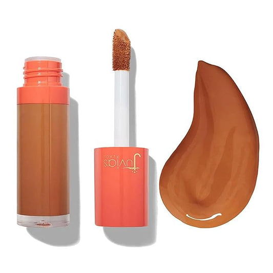 Juvia's Place I Am Magic Liquid Concealer - J11 Dark w/Warm Undertone/0.34 fl oz, Full Coverage Concealer, Makeup Concealer, Hydrating Concealer, Waterproof Concealer, Long Wear Concealer-BrightBean Baby