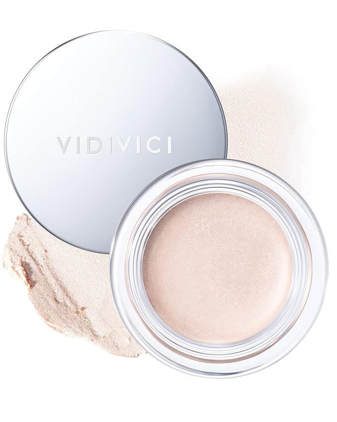 VIDIVICI Millennial Glow Cream Illumination - Creamy Light Face Luminizer Highlighter for Dewy, Glow Makeup - Ultra Fine and Light Reflecting Particles, 0.21oz.-BrightBean Baby