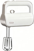 4-in-1 Electric Hand Mixer for Baking, Cooking and Coffee Drinks(Champagne Gold)