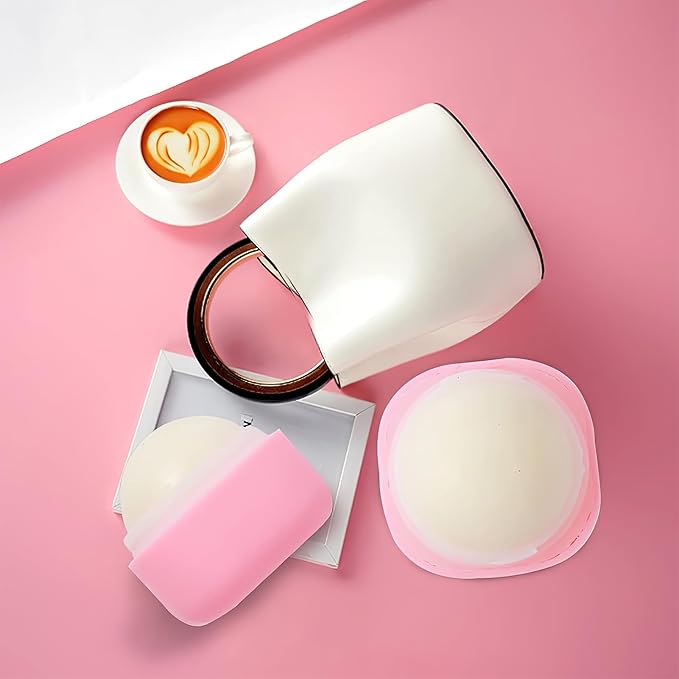 0.25 oz（7g） Empty Lip Balm Square Containers Tubes Lipstick 12 Pieces for Make Natural Lip Balm Lip Care - DIY & BPA FREE (Pink)-BrightBean Baby