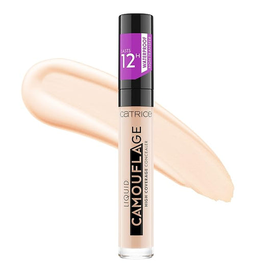 Catrice | Liquid Camouflage High Coverage Concealer | Ultra Long Lasting Concealer | Oil & Paraben Free | Cruelty Free (001 | Fair Ivory)-BrightBean Baby