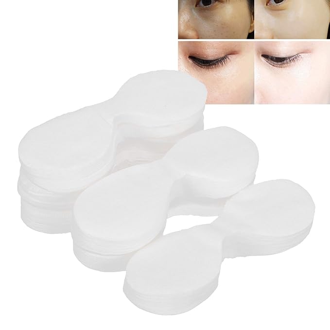 600pcs Eye Mask Paper,Disposable Cotton Ultra-thin Eye Mask Paper DIY Beauty Salon Eye Mask Sheet,Eye Masks Toner Lotion Paper-BrightBean Baby
