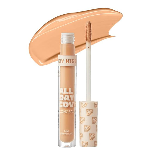 Ruby Kisses All Day Concealer Lightweight Full Coverage Multi-Use Concealer 0.13 Fl Oz (Golden)-BrightBean Baby