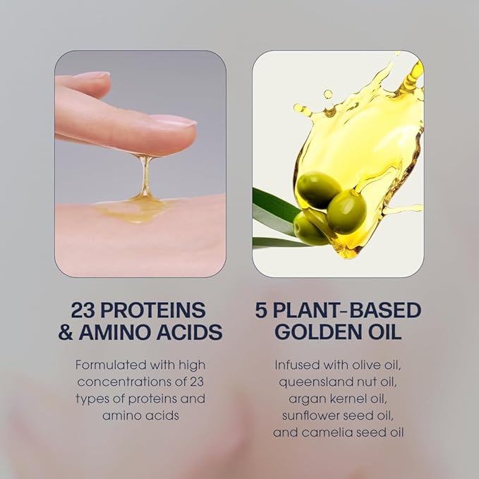 Silk Oil Essence Hair Serum 70ml/2.4fl.oz | Nourishing Hair Oil for Dry, Frizzy, and Damaged Hair | Lightweight Smoothing Serum | Frizz Control and Split End Care | Heat Protection-BrightBean Baby