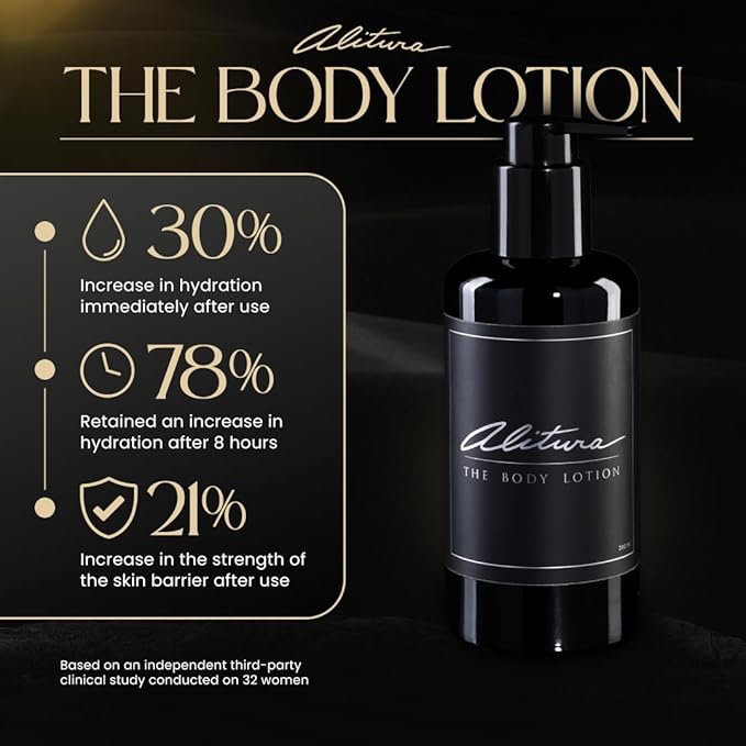 Alitura Naturals Organic Face & Body Lotion – Anti-Aging Moisturizer with Olive Oil & Acai Butter – Hydrating Cream for Dry, Sensitive & Aging Skin – For Men & Women – 200ml-BrightBean Baby