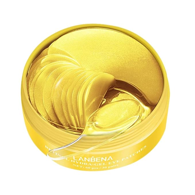 30 Pairs Hyaluronic Acid Collagen Eye Mask,Moisturizing Brightening Eye Mask, Eyes Treatment for Reducing Dark Circles, Lighten Wrinkles Anti-Aging, Fine Lines Eye Bags Puffiness for Women Men-BrightBean Baby