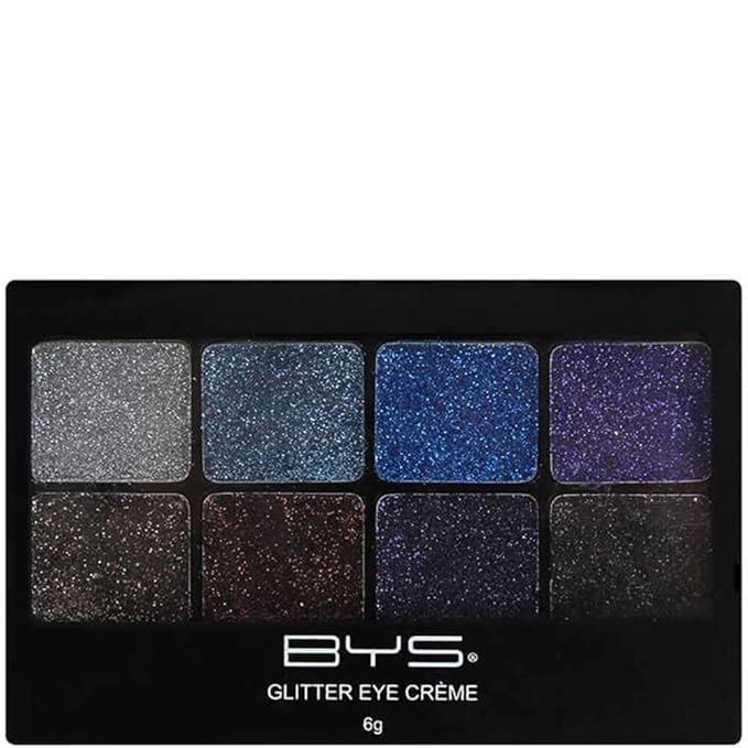 BYS Glitter Gel Makeup Palette 8 shades - Boogie Night-BrightBean Baby