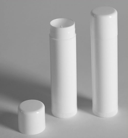 DIY Lip Balm Making Kit with Filling Tray, Spatula, and 24 White Lip Balm Tubes with Caps (0.15 oz each) - Make Your Own Lip Balm Set for Crafters or Professionals by SKS Bottle and Packaging, Inc.-BrightBean Baby