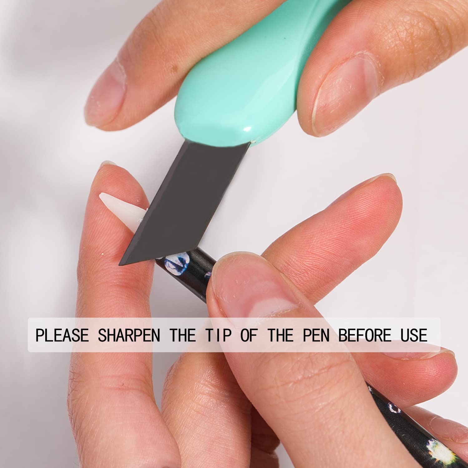 HNUIX Nail Rhinestones - 3D Multi Shape Size Crystal, Light Blue Nail Gems, Flat Back, with Kit, for Nail Art, DIY Decorations-BrightBean Baby