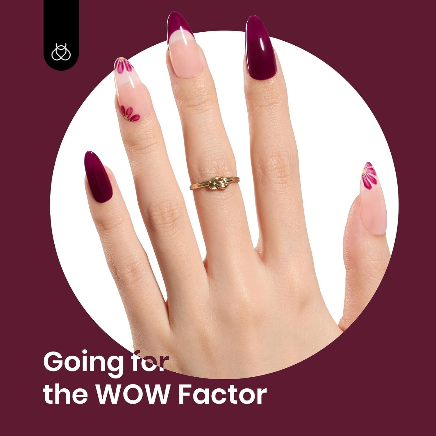 Beetles Dark Red Gel Nail Polish 15 ml Burgundy Red Gel Polish Cherry Wine Purple Color Soak Off LED UV Lamp DIY Art Design Salon Mellow Plum Fall Nail Polish for Women-BrightBean Baby