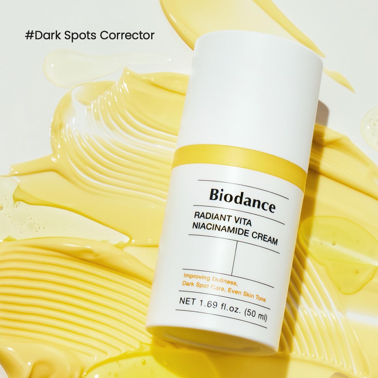 BIODANCE Radiant Vita Niacinamide Cream, Brightening, Dark Spot Correcting Facial Moisturizer, Korean Skincare | 1.69 fl.oz, 50ml-BrightBean Baby