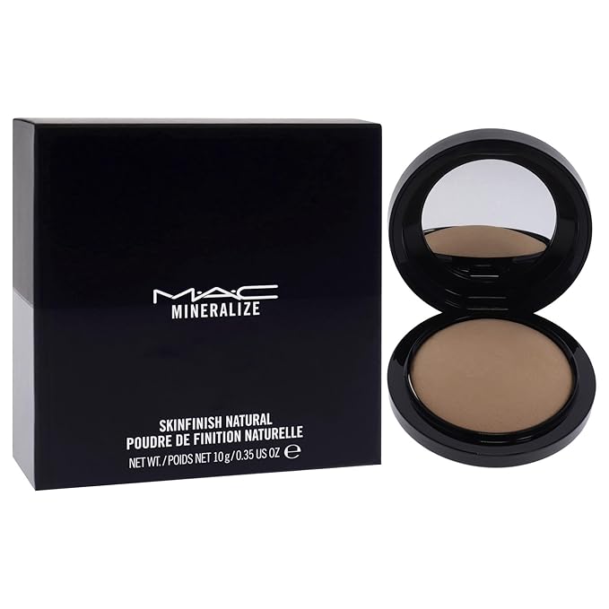 Mineralize Skinfinish Natural - Medium Golden by MAC for Women - 0.35 oz Powder-BrightBean Baby