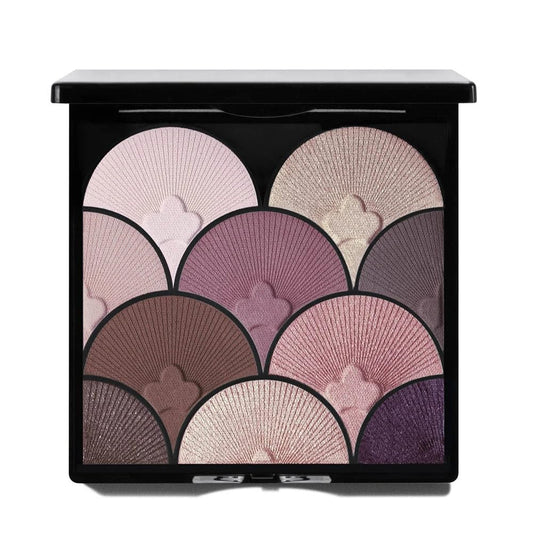 T.LeClerc Eye Shadow Palette | Retro-Chic 10-Color Nude Palette | Warm-Toned, Creamy Texture | Luminous, Long-Lasting Wear | Rich Pigments | Easy Makeup Removal (ROSE DES SABLES, 18G)-BrightBean Baby