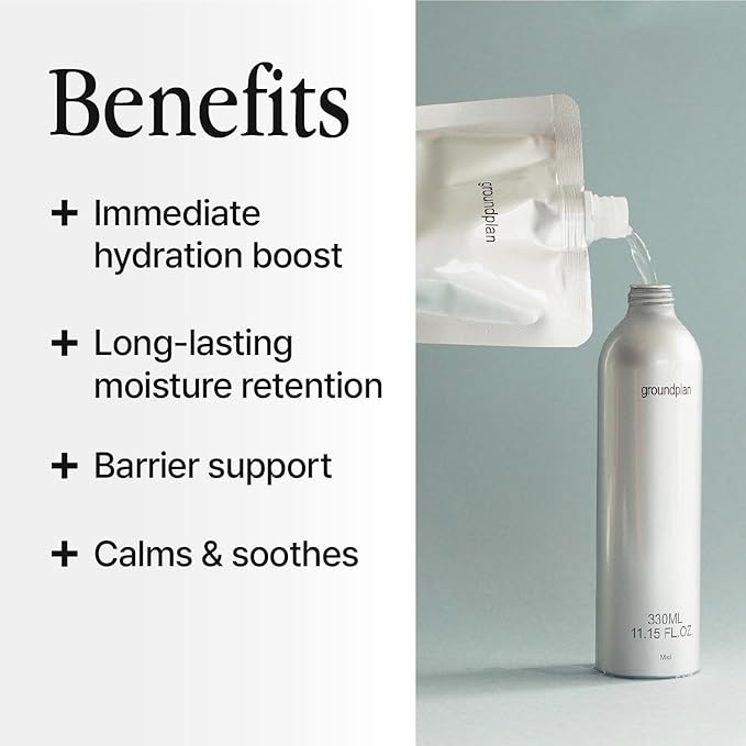 Silver Frost Mist, Refill - Facial Barrier Toner Spray with 80% Witch Hazel Water, Cica for Skin Barrier Repair, Recovery for Sensitive Skin, Dewy Hydration, Korean Skin Care (3.38 fl oz)-BrightBean Baby