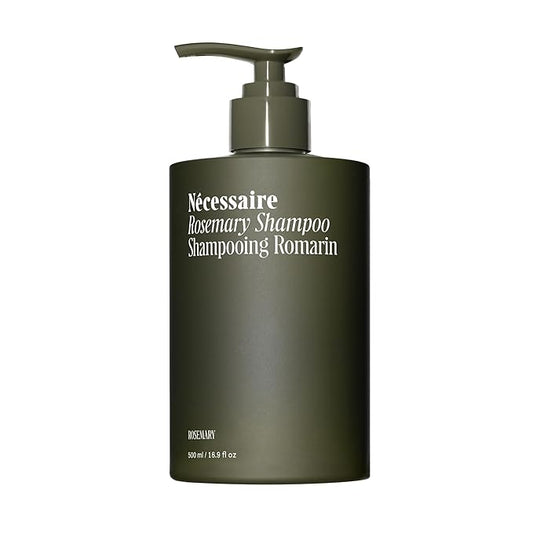 Nécessaire Rosemary Shampoo With Pump | Multi-Protien Strengthening Conditioner For Thinning Hair. For Women + Men. Good For All Hair Types/Textures. Color-Safe. 500 ml / 16.9 oz-BrightBean Baby