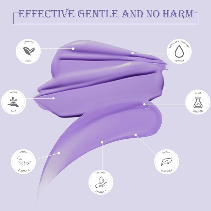 PURPLESKY 80oz Hard Wax Beads Bulk - Hair Removal Waxing for Body Face Back Underarm Leg - At Home Salon - SPA Choice - Quick Coarse Remove - Long Lasting-BrightBean Baby