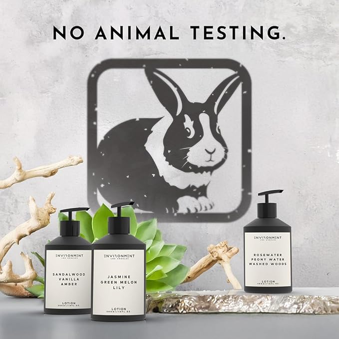 ENVIRONMENT Inspired by 5-Star Hotels EDT Lotion, 300ml Luxury Scented Lotion (Blonde Woods | Rose | Black Fig) Bathroom Luxury, Men & Women High-End Body Lotion, Hand Cream, Dry Skin Treatment-BrightBean Baby