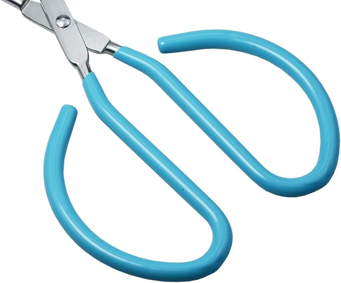 Kitchen Scissor Tongs 10-Inch with Comfort-Grip Handle Heavy Duty Stainless Steel Scissor Cooking Tongs