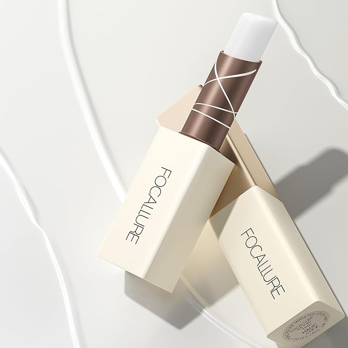 FOCALLURE Pore Filler Targeted Stick,Pore-minimizing Primer Stick with Lightweight Formula,Create a Perfectly Smooth and Matte Finish,Face Primer for All Skin Types Makeup-BrightBean Baby