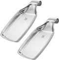 MSY BIGSUNNY Spoon Rest for Stove Top, 304 Stainless Steel Cooking Utensils Spatula Rest for Kitchen Counter, 2 Pack
