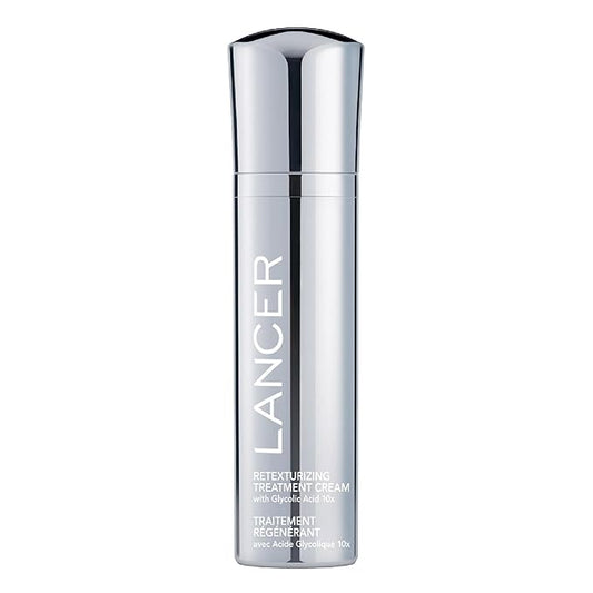 Lancer Skincare Retexturizing Treatment, Daily Moisturizing Cream with 10% Glycolic Acid, 1.7 Fl Oz-BrightBean Baby