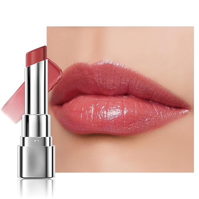 1Pcs Tinted Lip Balm Moisturizing Lipstick – Watermelon Peach Pink Sheer Hydrating Lip Color for Dry Lips – Nourishing Lip Balm for All Women with a Subtle Natural Scent (S02 Summer)-BrightBean Baby