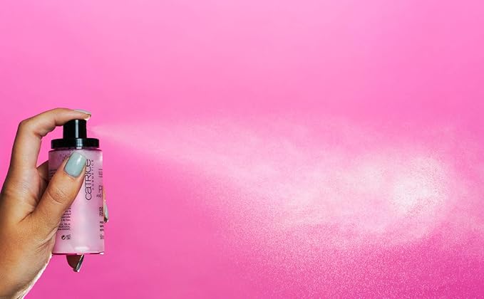 Catrice | Prime & Fine Illuminating Dewy Glow Spray | Transparent and Fast Drying Fixing Spray| Paraben Free & Vegan | Cruelty Free (Pack of 3)-BrightBean Baby