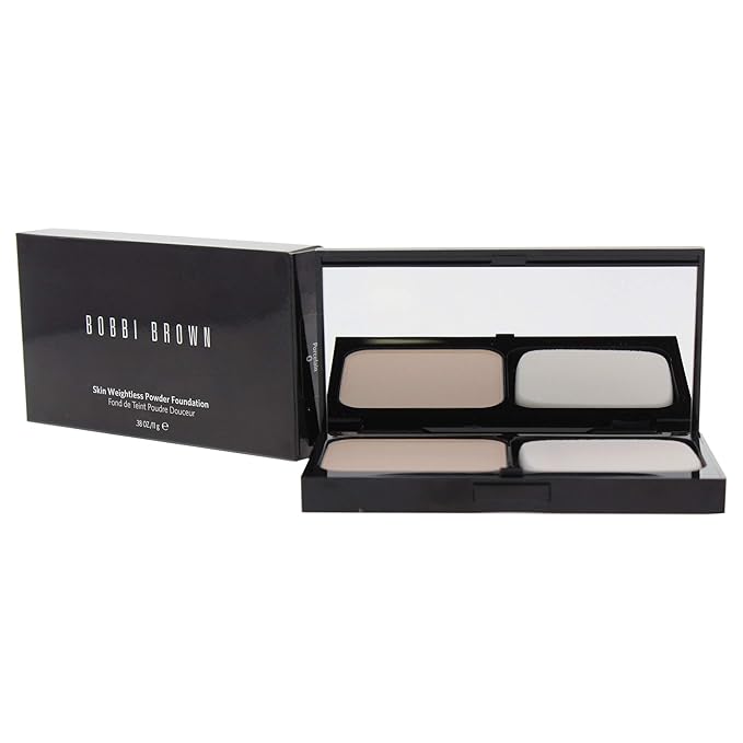 Bobbi Brown Skin Weightless Powder Foundation for Women, No.0 Porcelain, 0.38 Ounce-BrightBean Baby