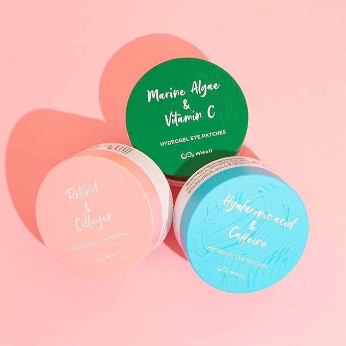 Marine Algae & Vitamin C Hydrogel Eye Patches-BrightBean Baby