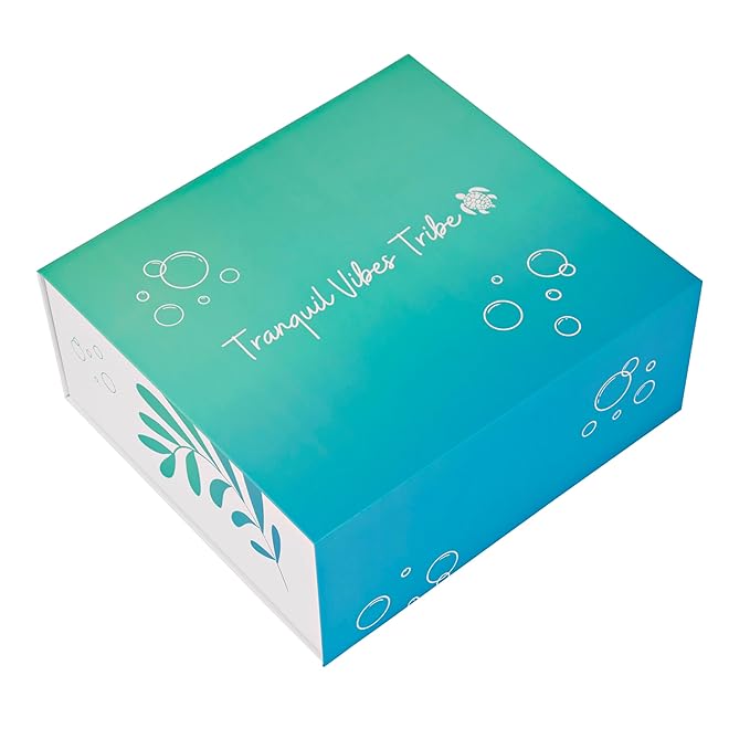 Tranquil Vibes Tribe™ Gift Set | Gifts for Women | 7 Piece Set | Hand Picked Beautifully Packaged | Luxury Spa Gift Featuring Naples Soap Company-BrightBean Baby