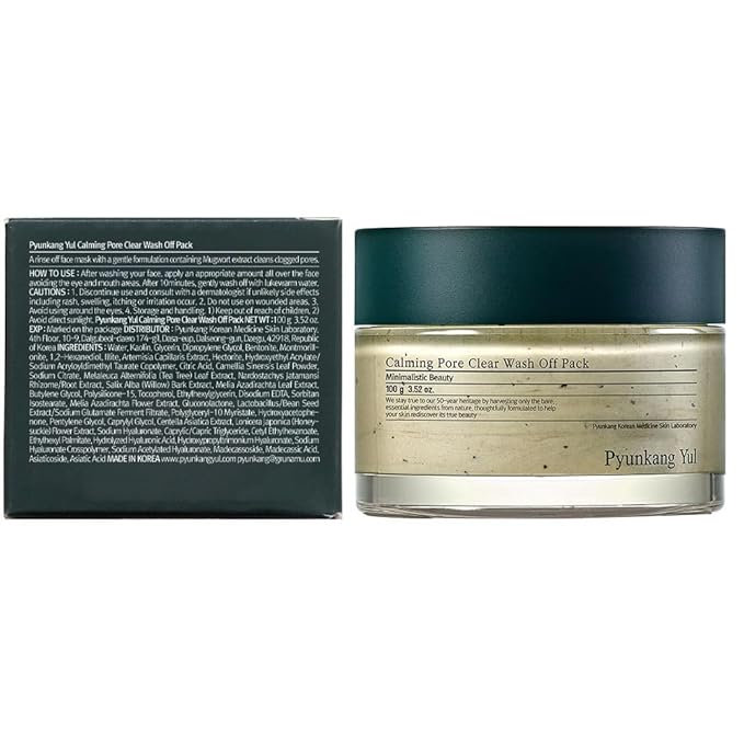 Pyunkang Yul Calming Pore Clear Wash Off Mask 100 ml-BrightBean Baby