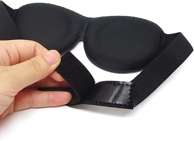 Honbay 3D Funny Eyeshade Soft Sleep Eye Mask with Adjustable Head Strap for Travel, Game, Party, Rest, Sleeping(Sunglasses)-BrightBean Baby