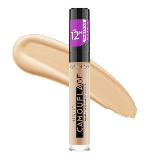 Catrice | Liquid Camouflage High Coverage Concealer | Ultra Long Lasting Concealer | Oil & Paraben Free | Cruelty Free (020 | Light Beige)-BrightBean Baby