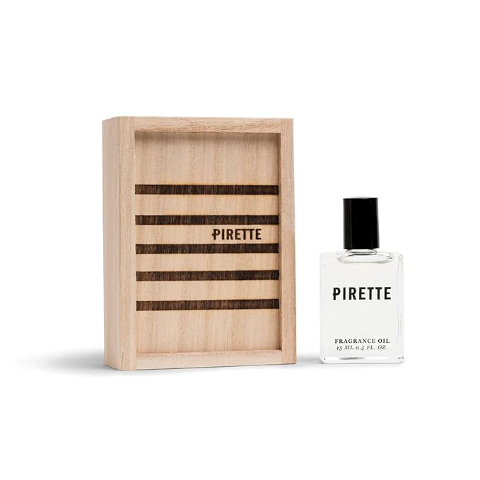 PIRETTE Fragrance Oil Roll On, Beach-Inspired, Long Lasting Perfume Oil with Notes of Fresh Green Coconut, Surf Wax & Sunscreen, Daily Rollerball Perfume for Women, 0.5 fl oz-BrightBean Baby