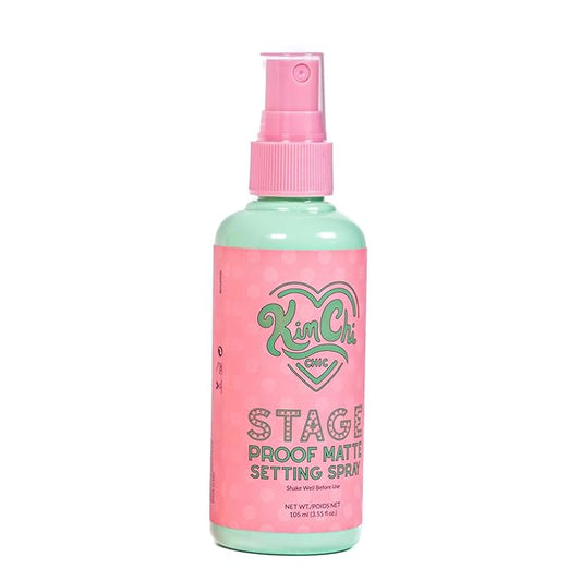 Kimchi Chic Beauty Stage Proof Matte Setting Spray, Makeup Finishing Mist and Fixative for All Skin Types, 3.55 fl oz-BrightBean Baby