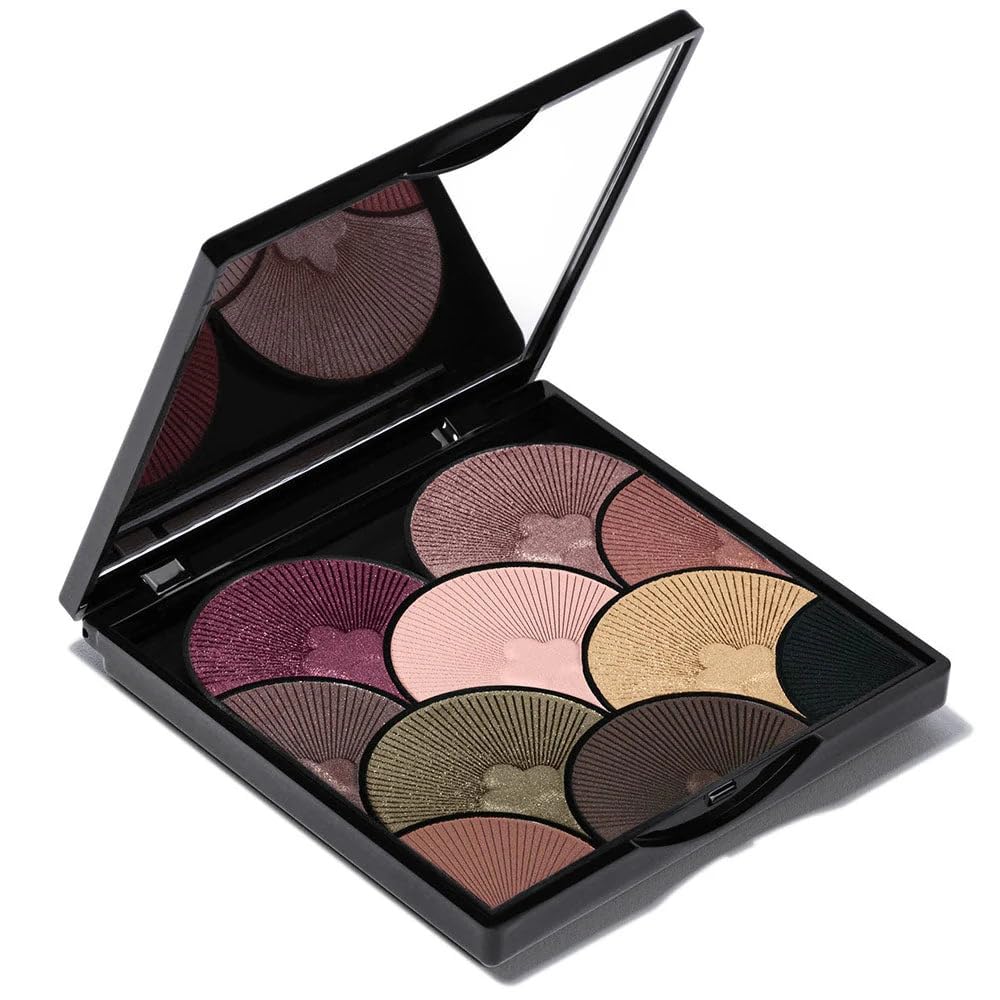 T.LeClerc Eye Shadow Palette | Retro-Chic 10-Color Nude Palette | Warm-Toned, Creamy Texture | Luminous, Long-Lasting Wear | Rich Pigments | Easy Makeup Removal (NUIT ÉTOILÉE, 18G)-BrightBean Baby