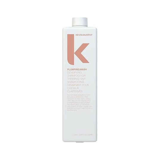 KEVIN.MURPHY PLUMPING.WASH - Densifying Shampoo for Thinning Hair - For Fine & Aging Hair - Nourishing Hair Care Shampoo - Thickening Effects - 1 L / 33.8 fl oz-BrightBean Baby