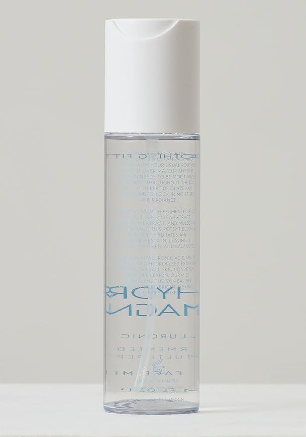 NOTHING FITS BUT Hydro Magnet Facial Mist, Hydrating Toner with Hyaluronic Acid, Fermented Sake & Multi Peptides (3.4 Fl Oz/ 100 ml)-BrightBean Baby
