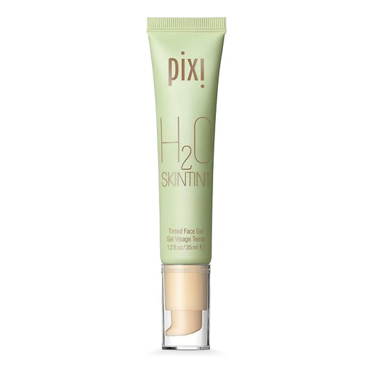 Pixi Beauty H2O SkinTint Tinted Face Gel, 1.2 fl oz / 35 ml, Cream-BrightBean Baby