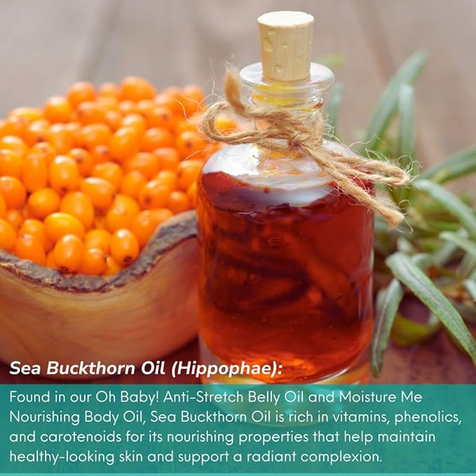 Second Trimester Set – All Natural Skincare Pregancy Gift Box – Anti-stretch mark Belly Oil, Moisturizing Body Oil, Face Polish, Face Moisturizer - Mambino Organics-BrightBean Baby