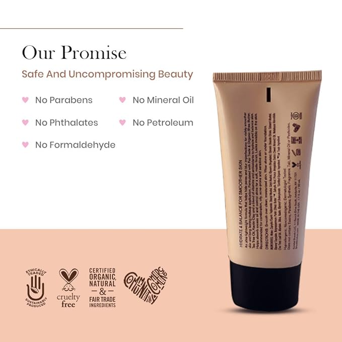 SheaMoisture Mattifying Primer - Matte Face Primer Hydrates and Balances Skin - Made with Organic Shea Butter, Tea Tree and Kaolin Clay (Good for oily, acne prone or sensitive skin) 1 Pack (1.7oz)-BrightBean Baby